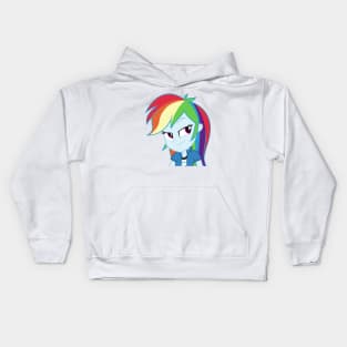 Rainbow Dash has a cunning plan Kids Hoodie